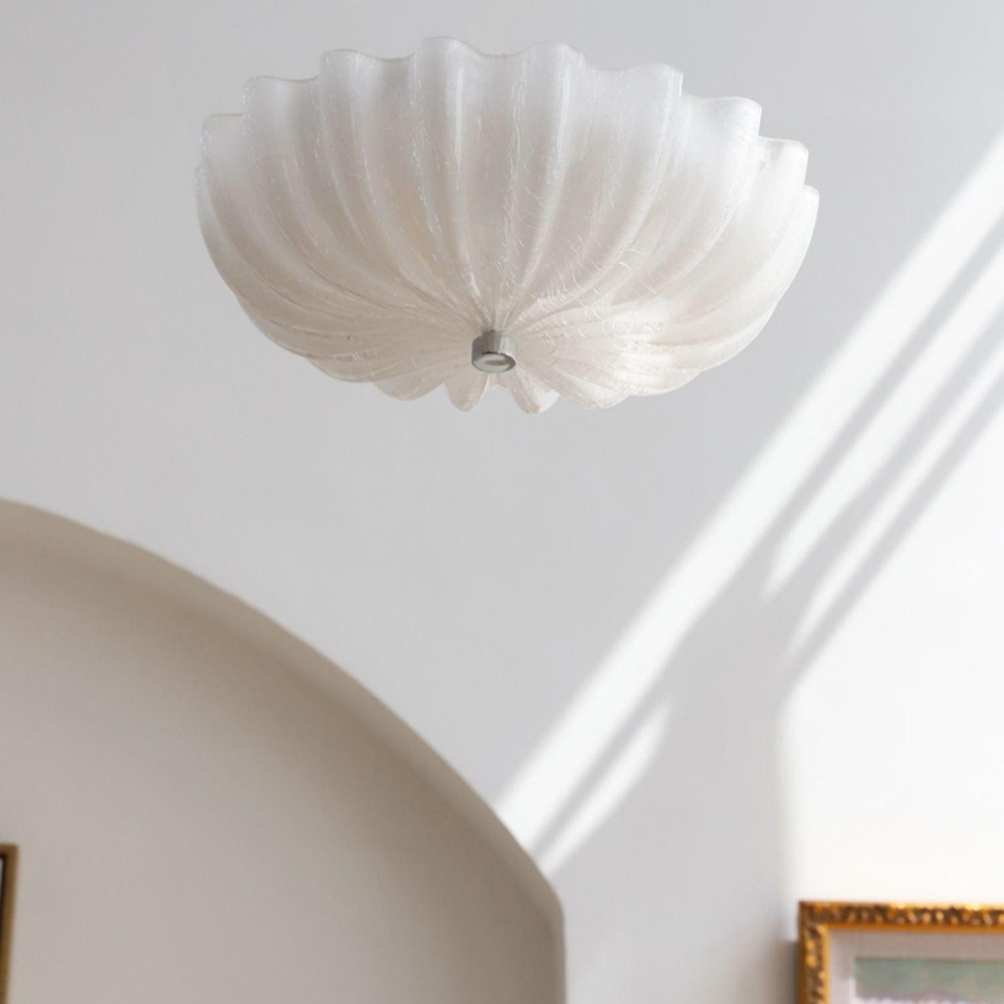 Plafonnier Floral Design – Lumière LED Douce et Élégante