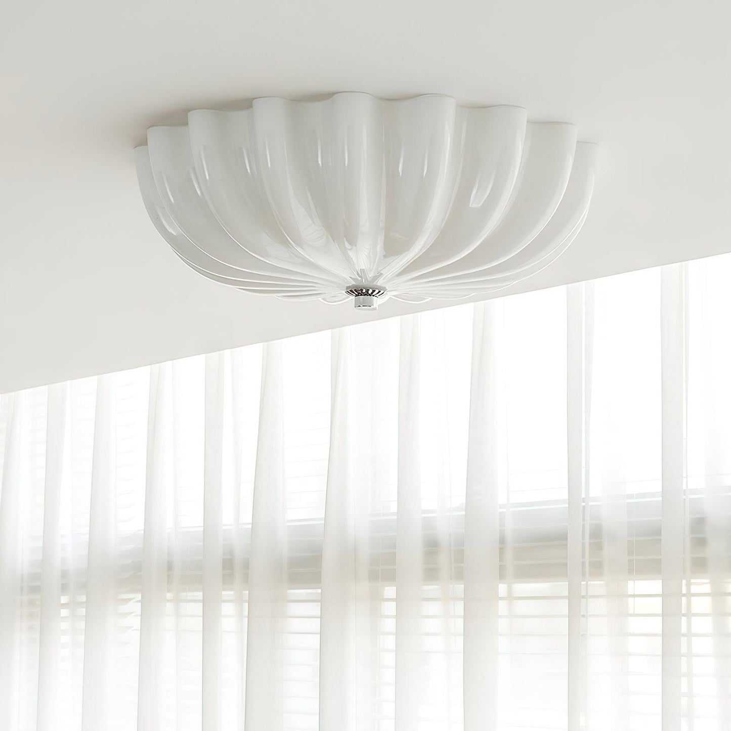 Plafonnier Floral Design – Lumière LED Douce et Élégante