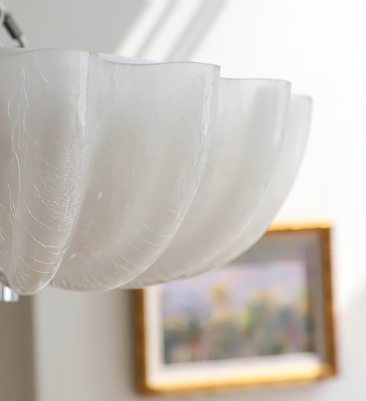 Plafonnier Floral Design – Lumière LED Douce et Élégante