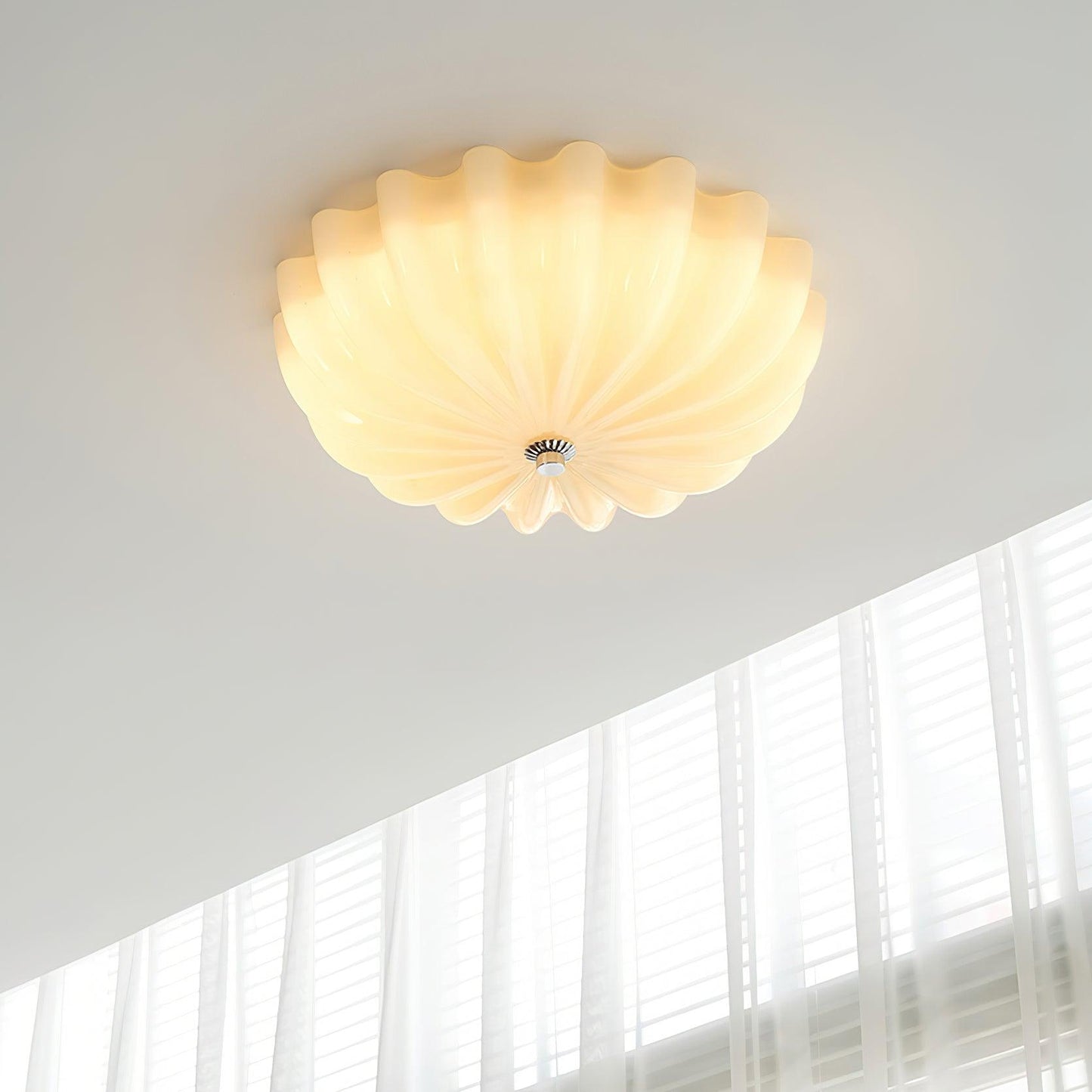 Plafonnier Floral Design – Lumière LED Douce et Élégante