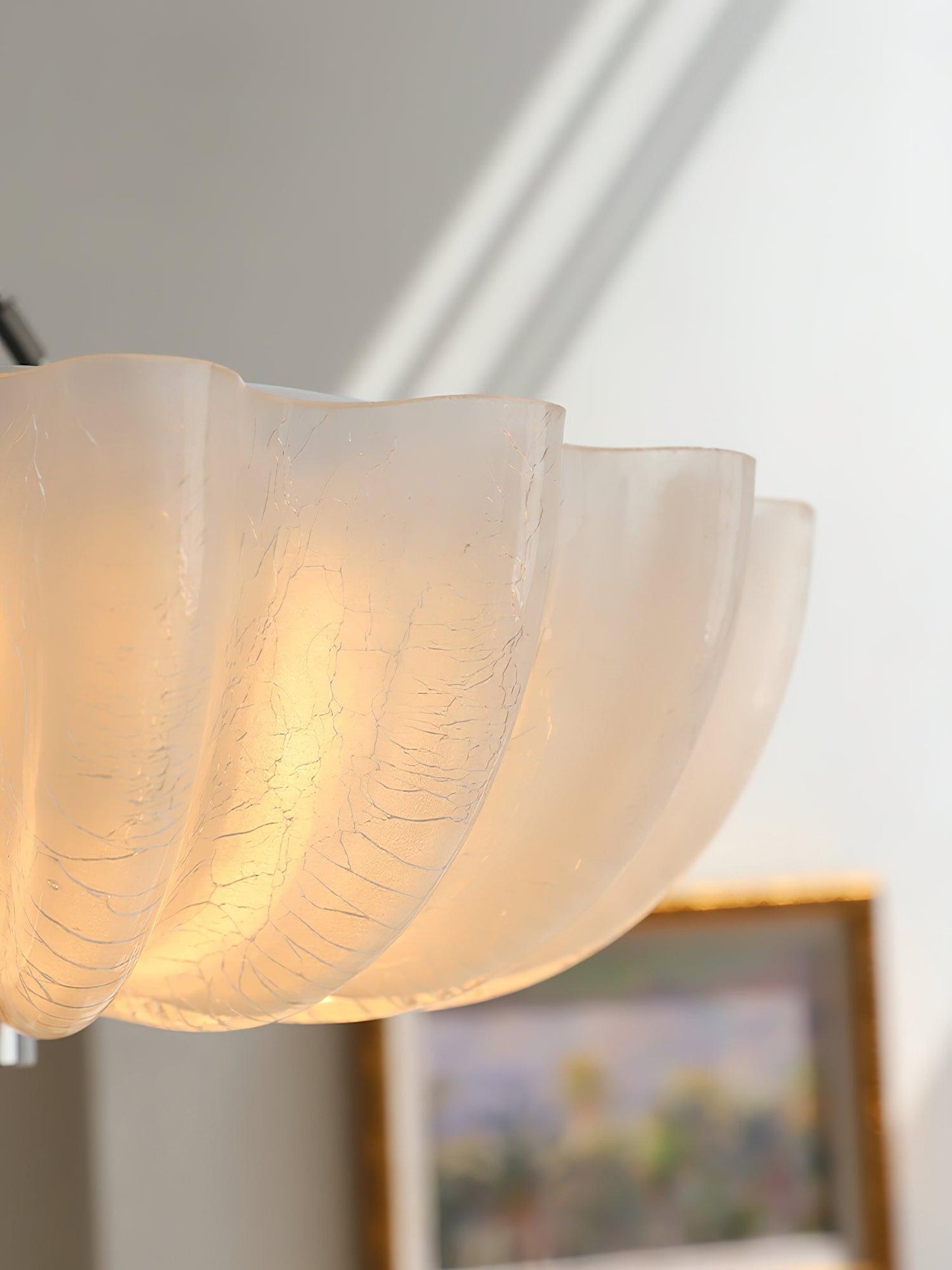 Plafonnier Floral Design – Lumière LED Douce et Élégante