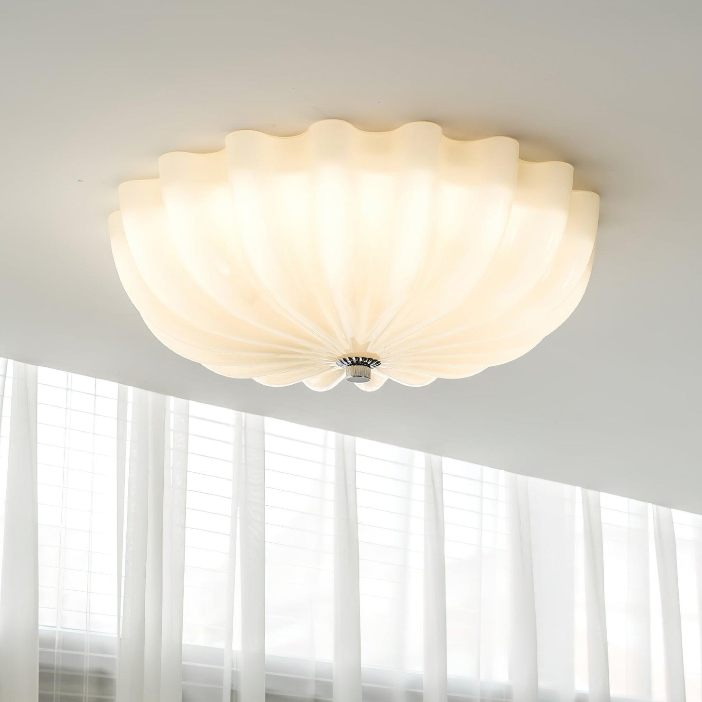 Plafonnier Floral Design – Lumière LED Douce et Élégante