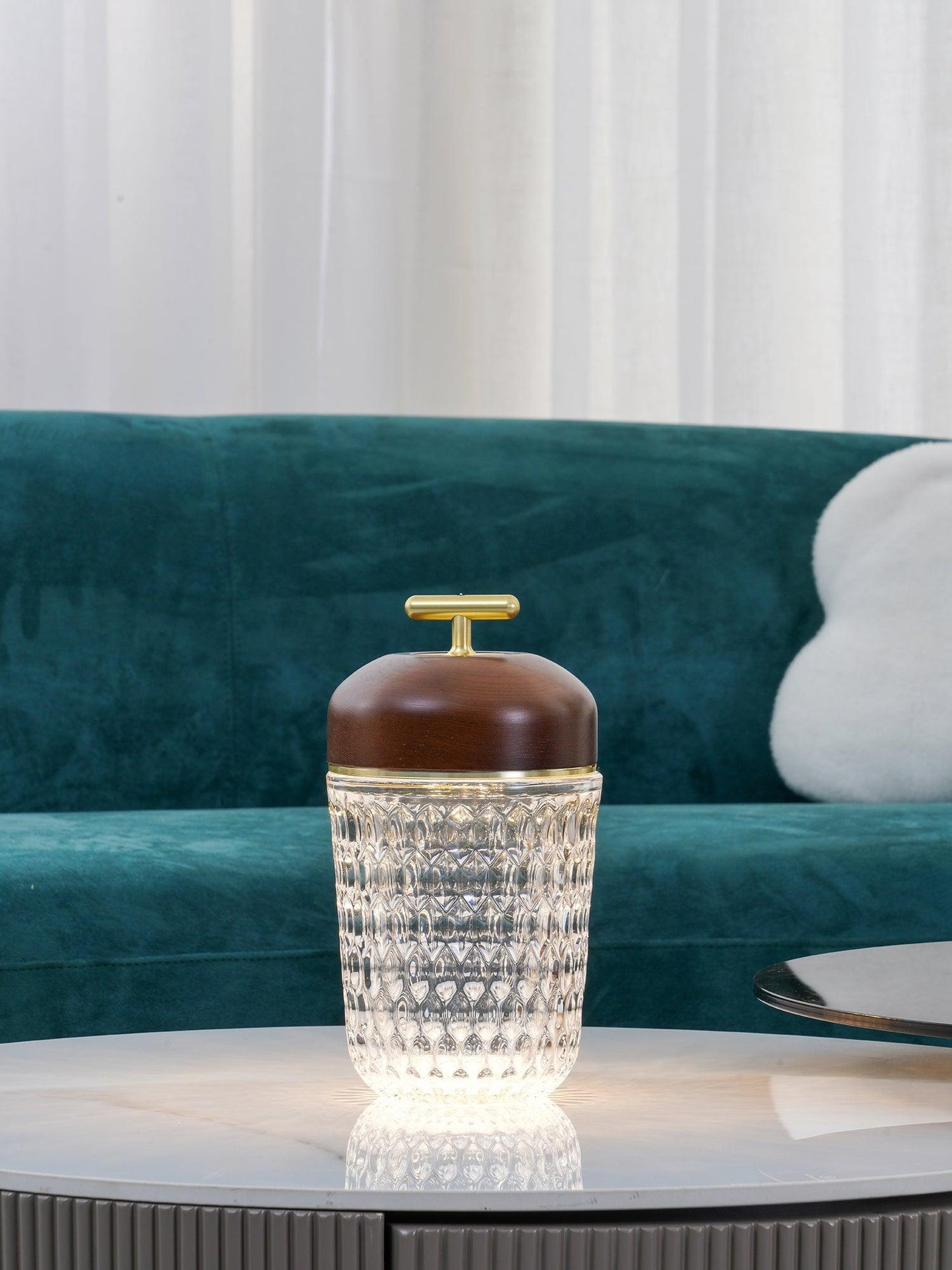 Lampe de Table Portable Folia | Éclairage Nomade et Élégant