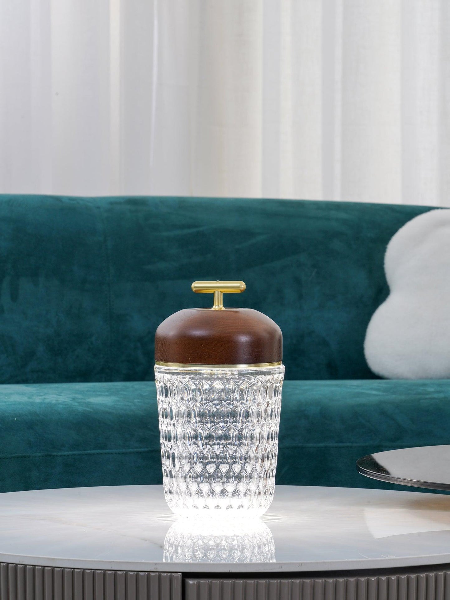 Lampe de Table Portable Folia | Éclairage Nomade et Élégant