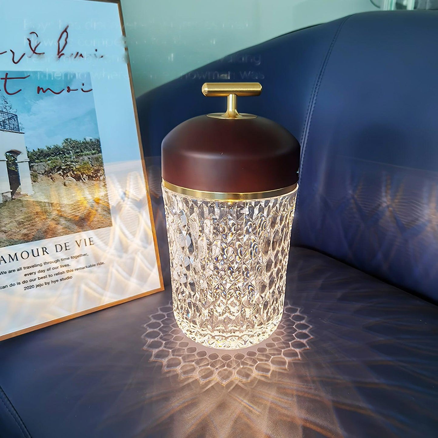 Lampe de Table Portable Folia | Éclairage Nomade et Élégant