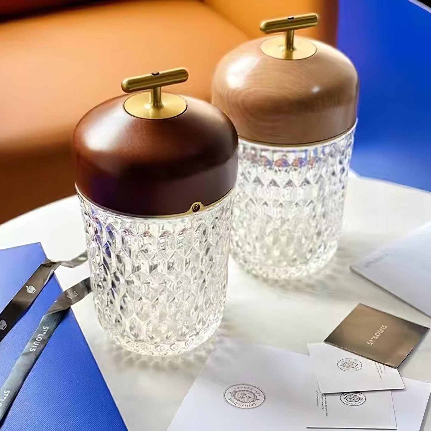 Lampe de Table Portable Folia | Éclairage Nomade et Élégant