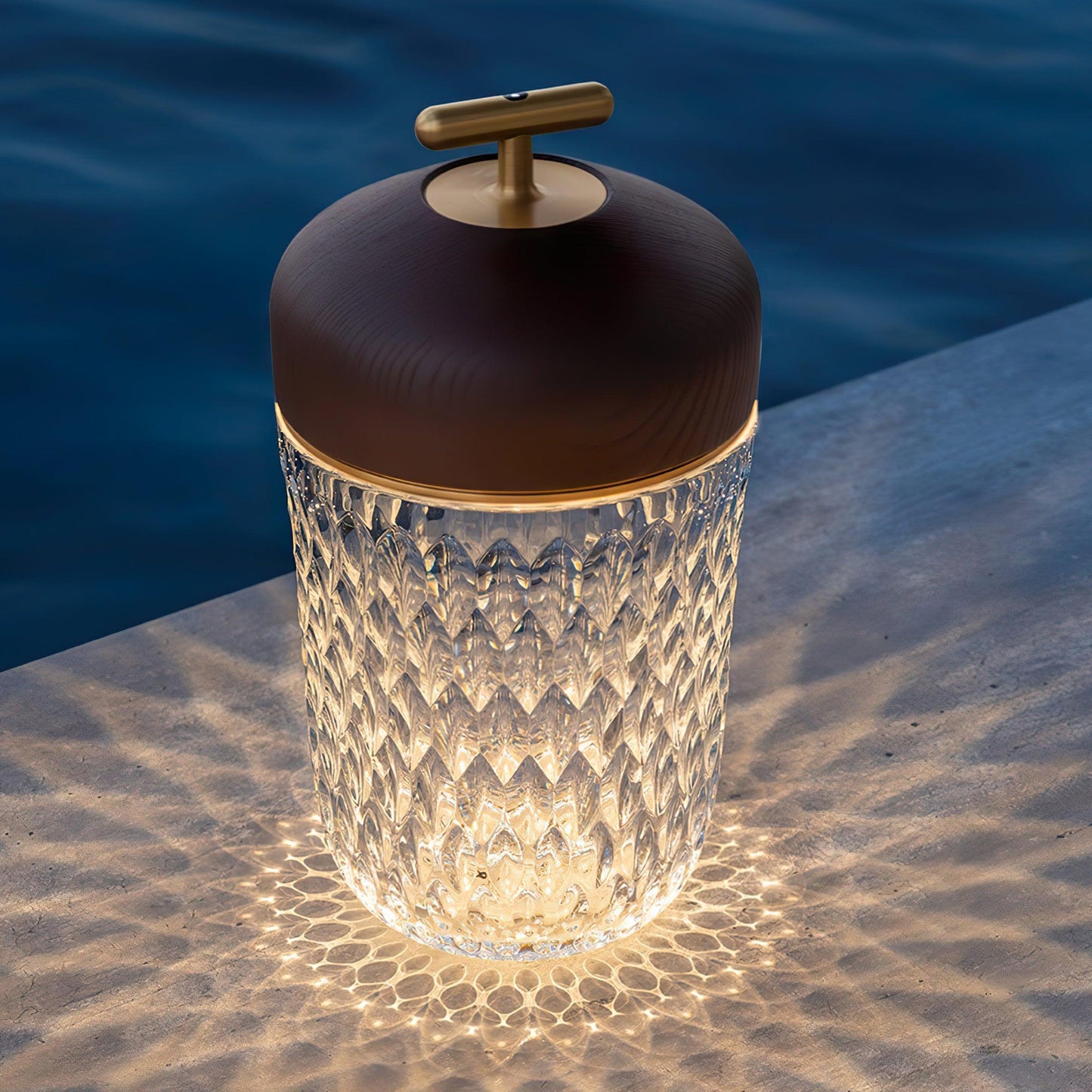 Lampe de Table Portable Folia | Éclairage Nomade et Élégant