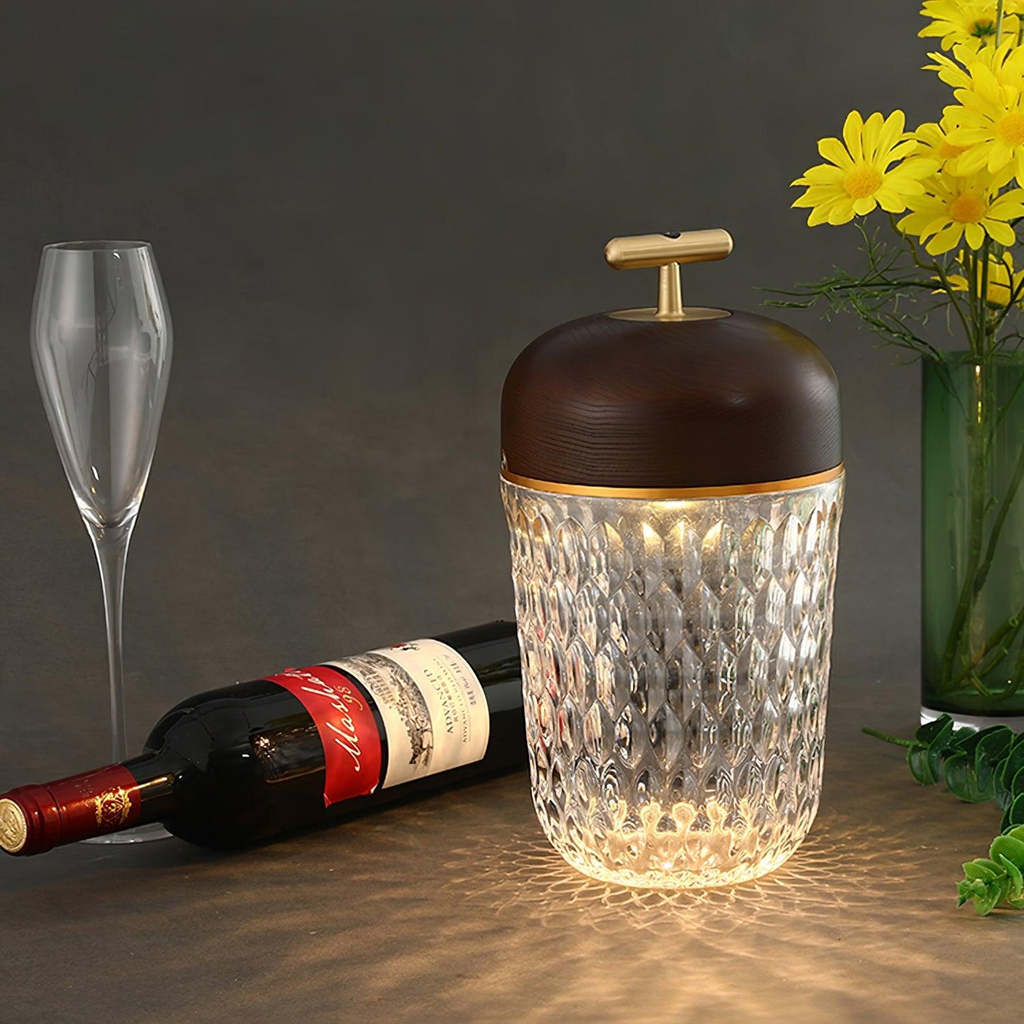 Lampe de Table Portable Folia | Éclairage Nomade et Élégant