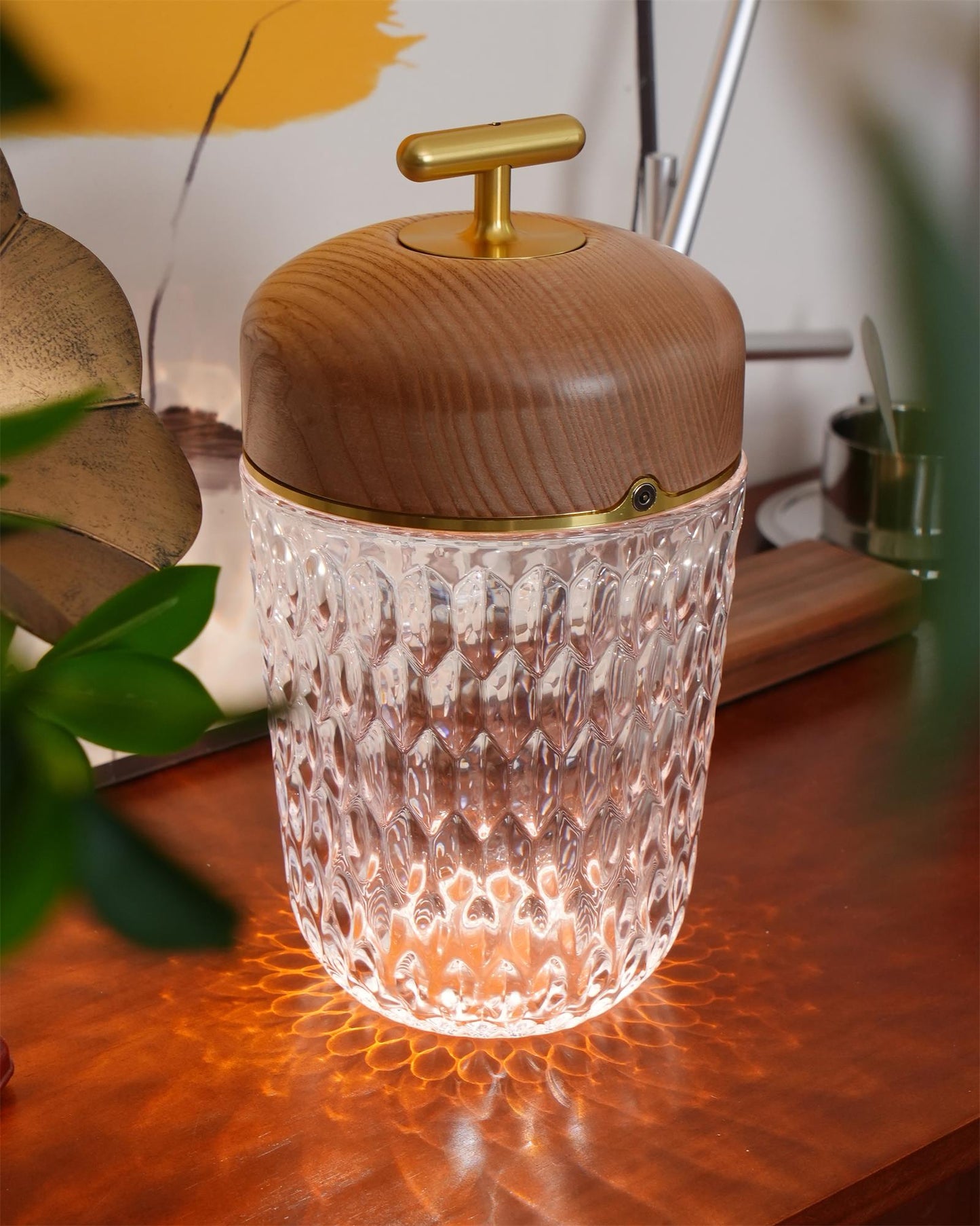 Lampe de Table Portable Folia | Éclairage Nomade et Élégant