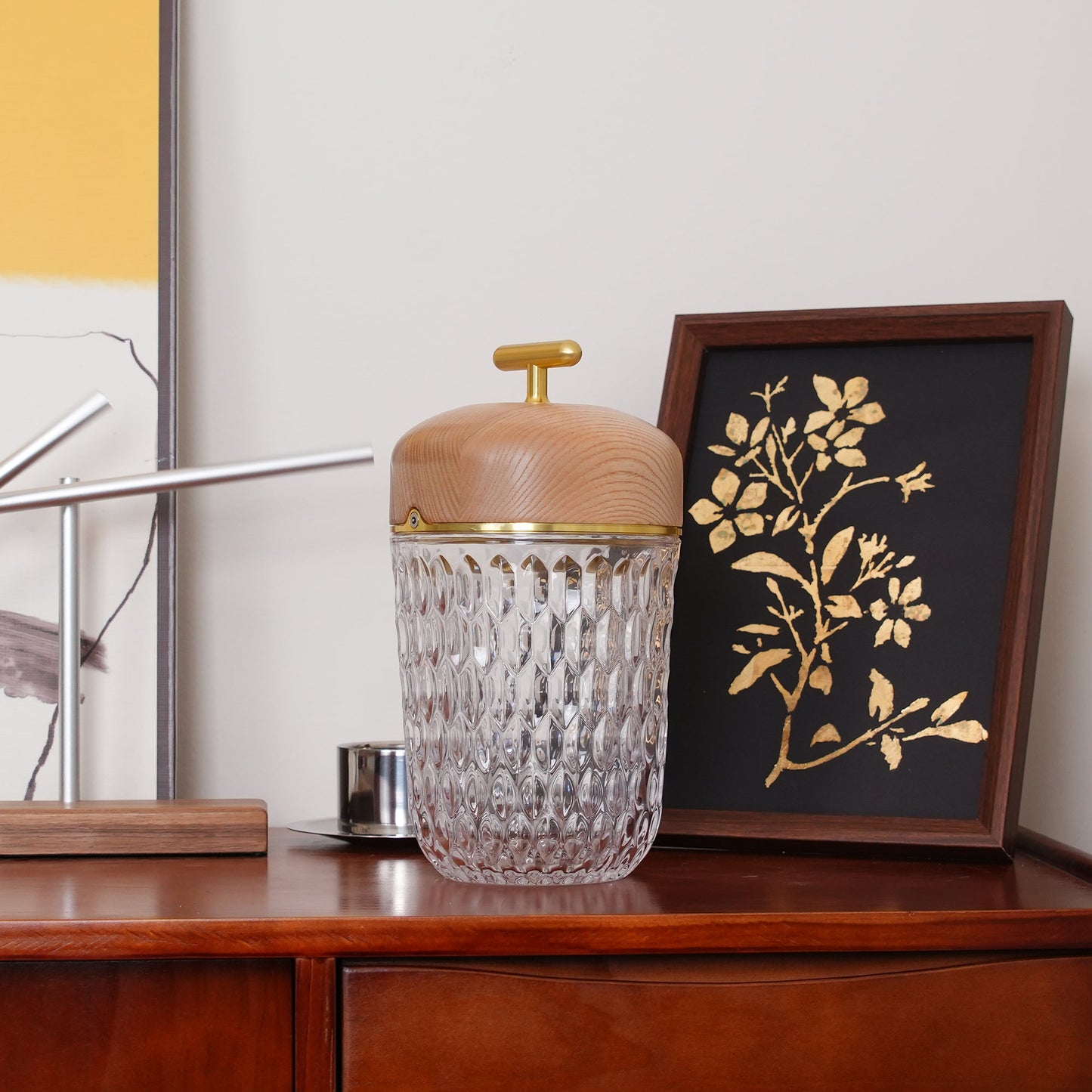 Lampe de Table Portable Folia | Éclairage Nomade et Élégant