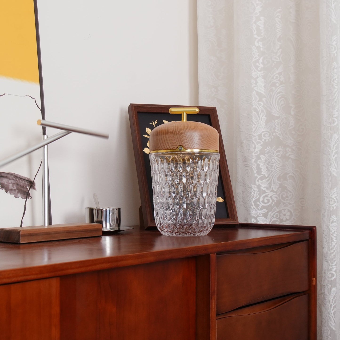 Lampe de Table Portable Folia | Éclairage Nomade et Élégant