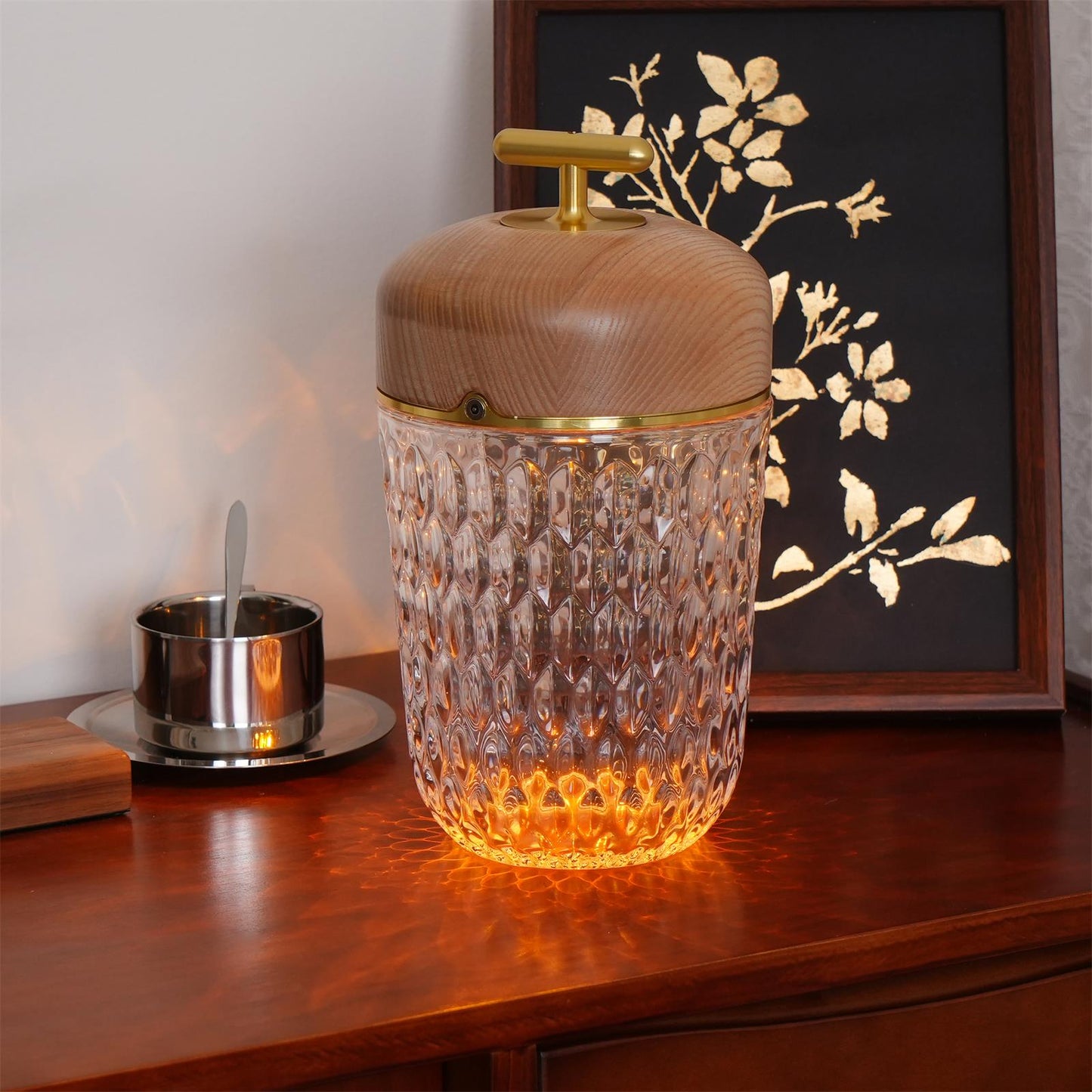 Lampe de Table Portable Folia | Éclairage Nomade et Élégant