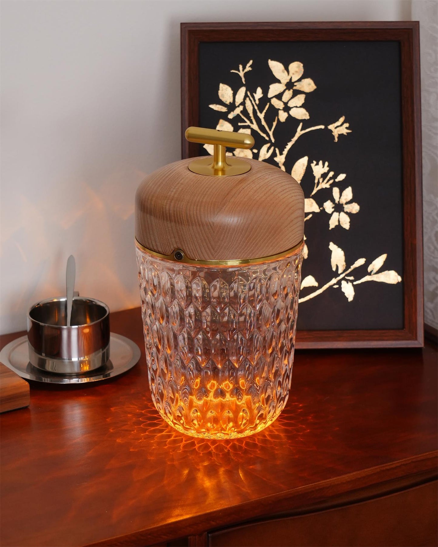 Lampe de Table Portable Folia | Éclairage Nomade et Élégant
