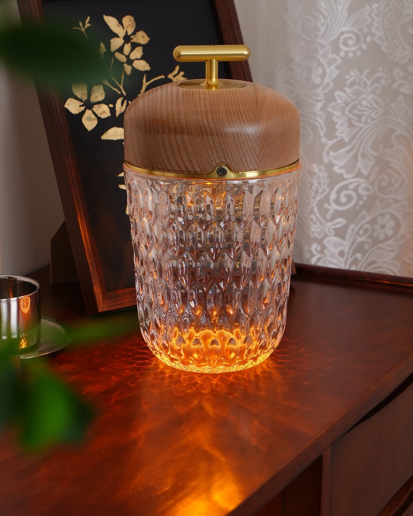 Lampe de Table Portable Folia | Éclairage Nomade et Élégant