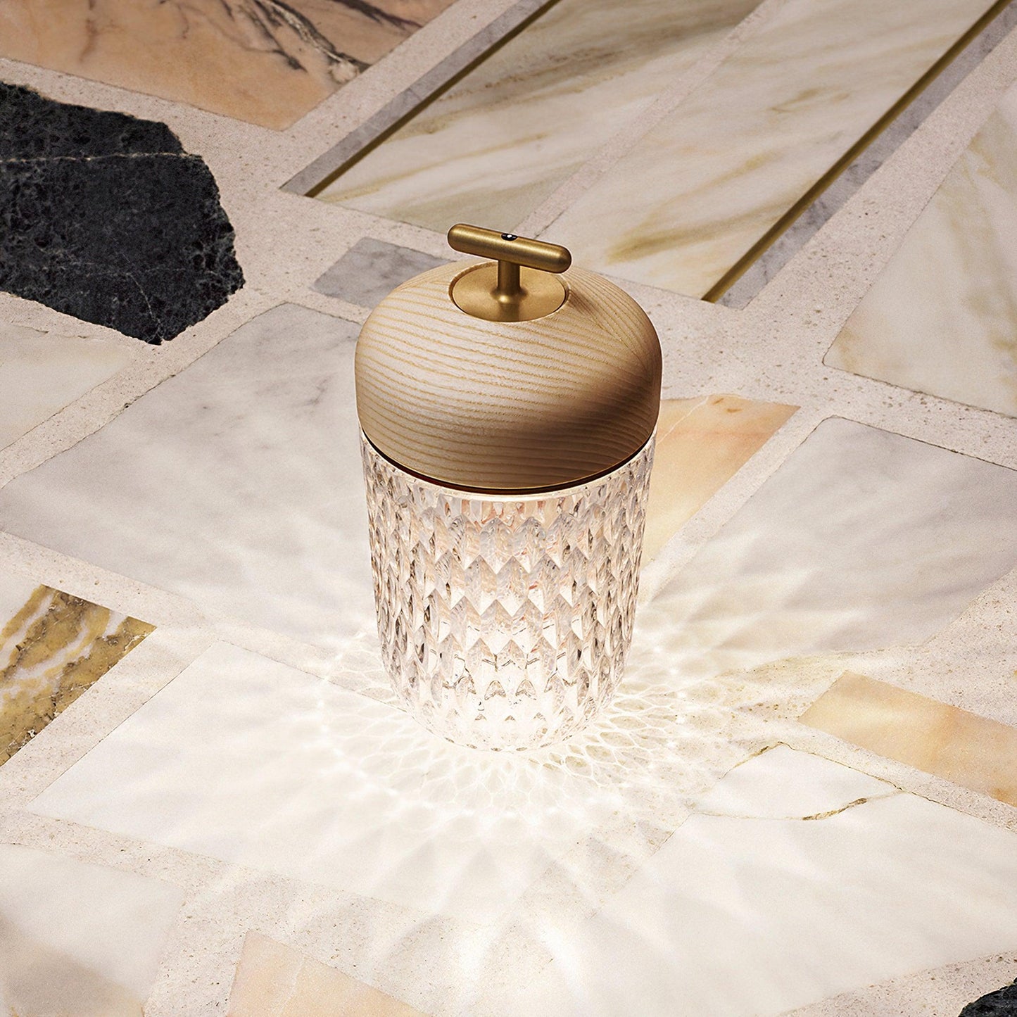 Lampe de Table Portable Folia | Éclairage Nomade et Élégant