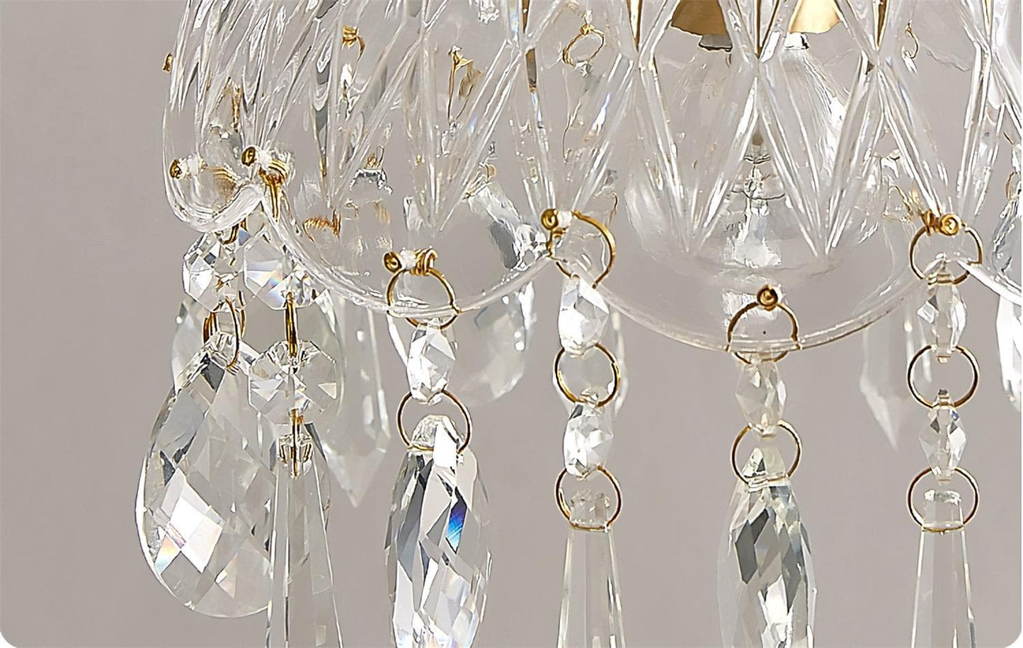 Suspension Vintage en Verre Sculpté et Laiton – E27