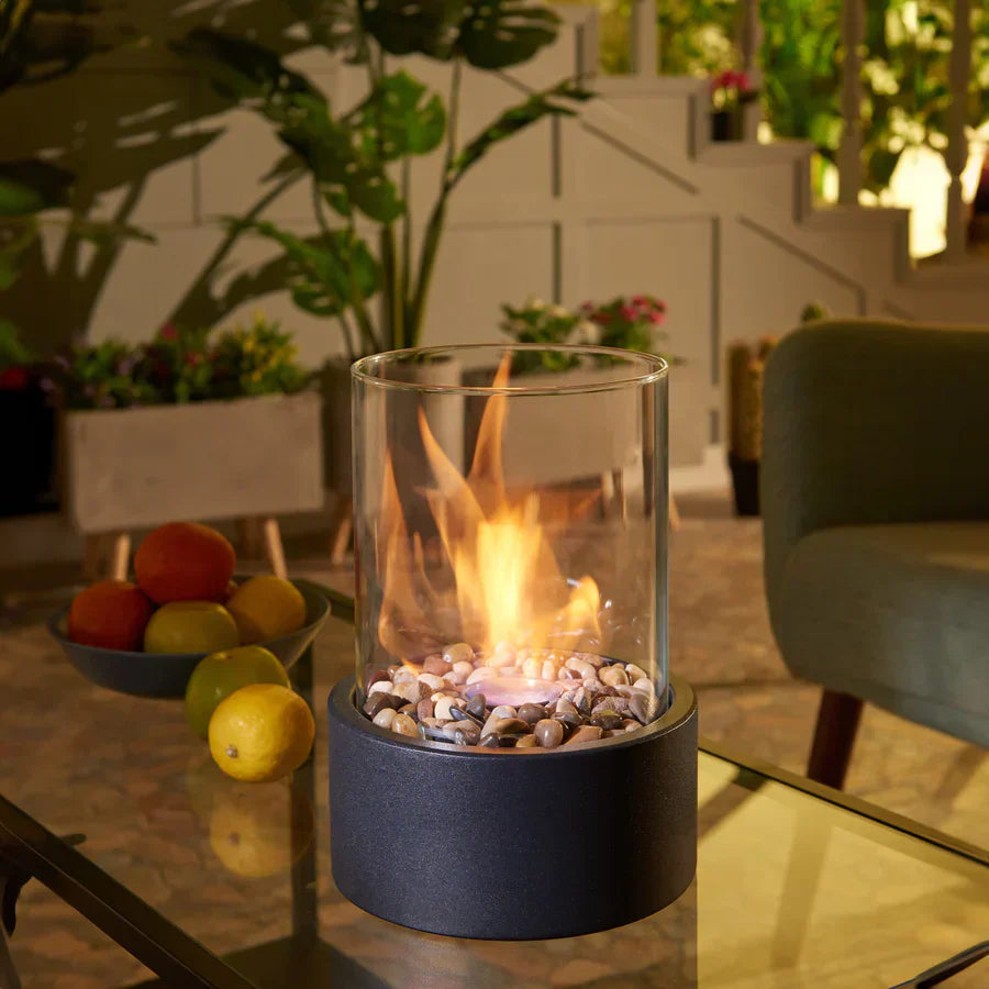 GlowEdge | Cheminée Moderne et Portable pour Ambiance Chaleureuse
