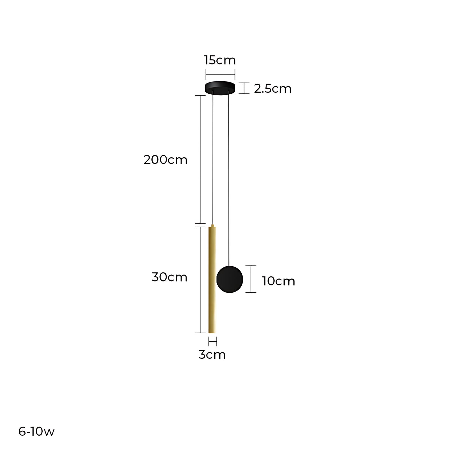 Suspension Luminaire LED Minimaliste FJOR