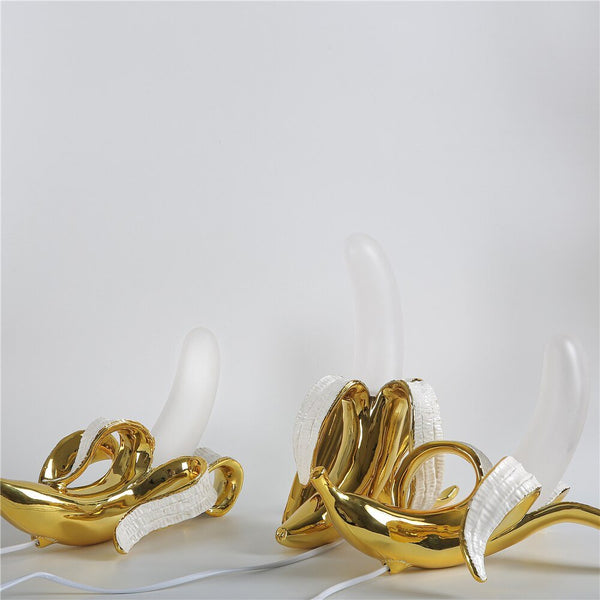 Lampes de Table Banana Lights – Élégance Art Déco et Touche Ludique