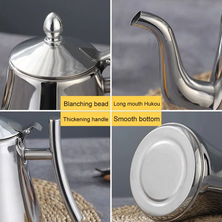 Bouilloire à Induction avec Filtre – Bouilloire en Acier Inoxydable Durable