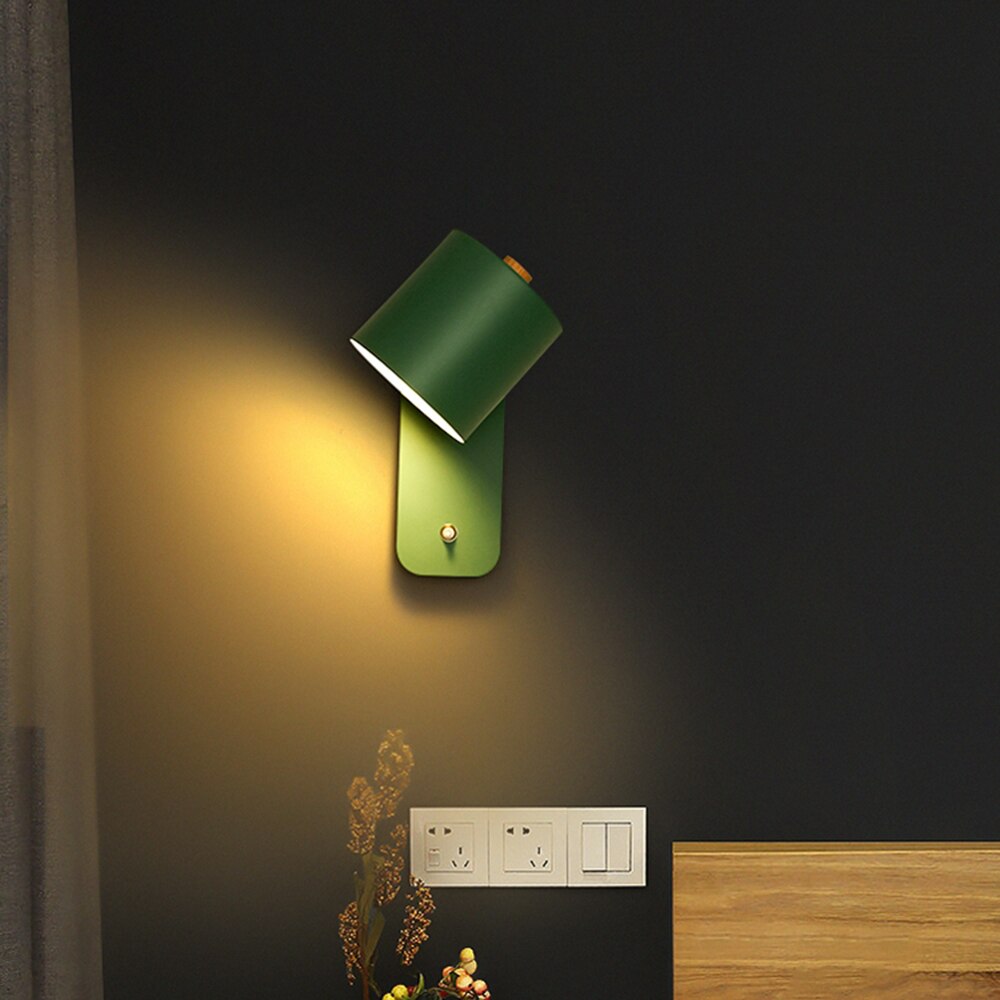 LED USB – Lampe Murale Sans Fil avec Détecteur de Mouvement et Recharge USB