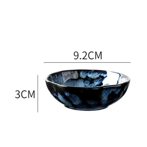 Ensemble de Dîner 10 Pièces Blue Nebula – Élégance Céleste pour Vos Repas Quotidiens
