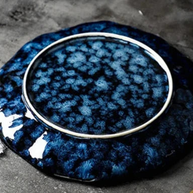 Ensemble de Dîner 10 Pièces Blue Nebula – Élégance Céleste pour Vos Repas Quotidiens