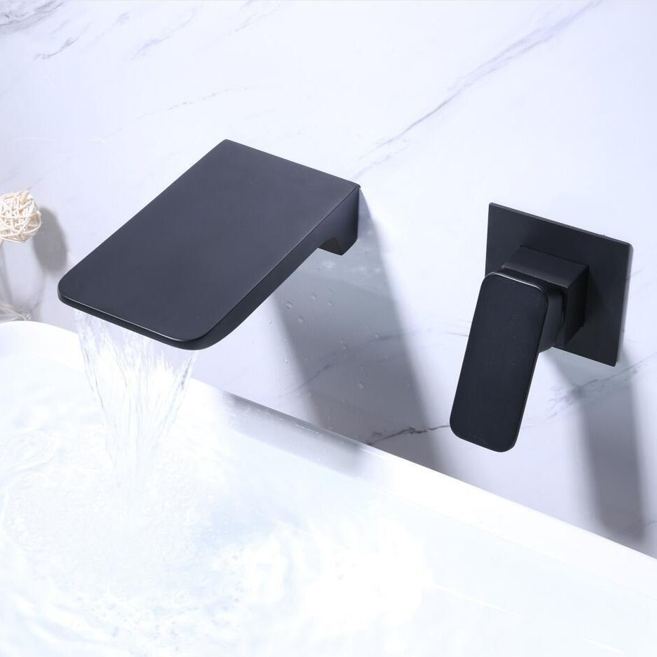 Mitigeur Mural Cascade Moderne – Robinet Design pour Salle de Bain