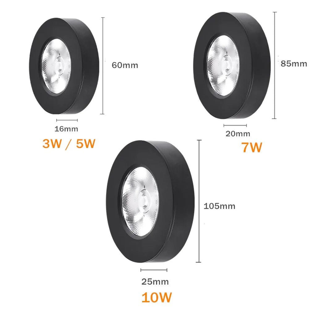 Ronnie Spot LED de Plafond Moderne Ultra Fin