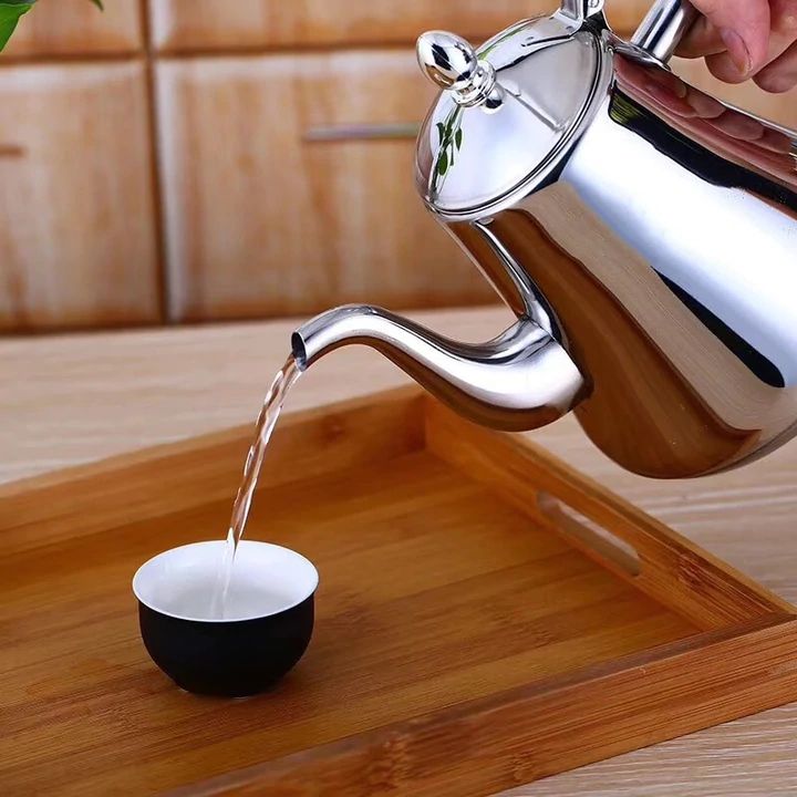 Bouilloire à Induction avec Filtre – Bouilloire en Acier Inoxydable Durable
