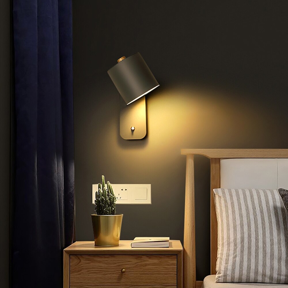 LED USB – Lampe Murale Sans Fil avec Détecteur de Mouvement et Recharge USB