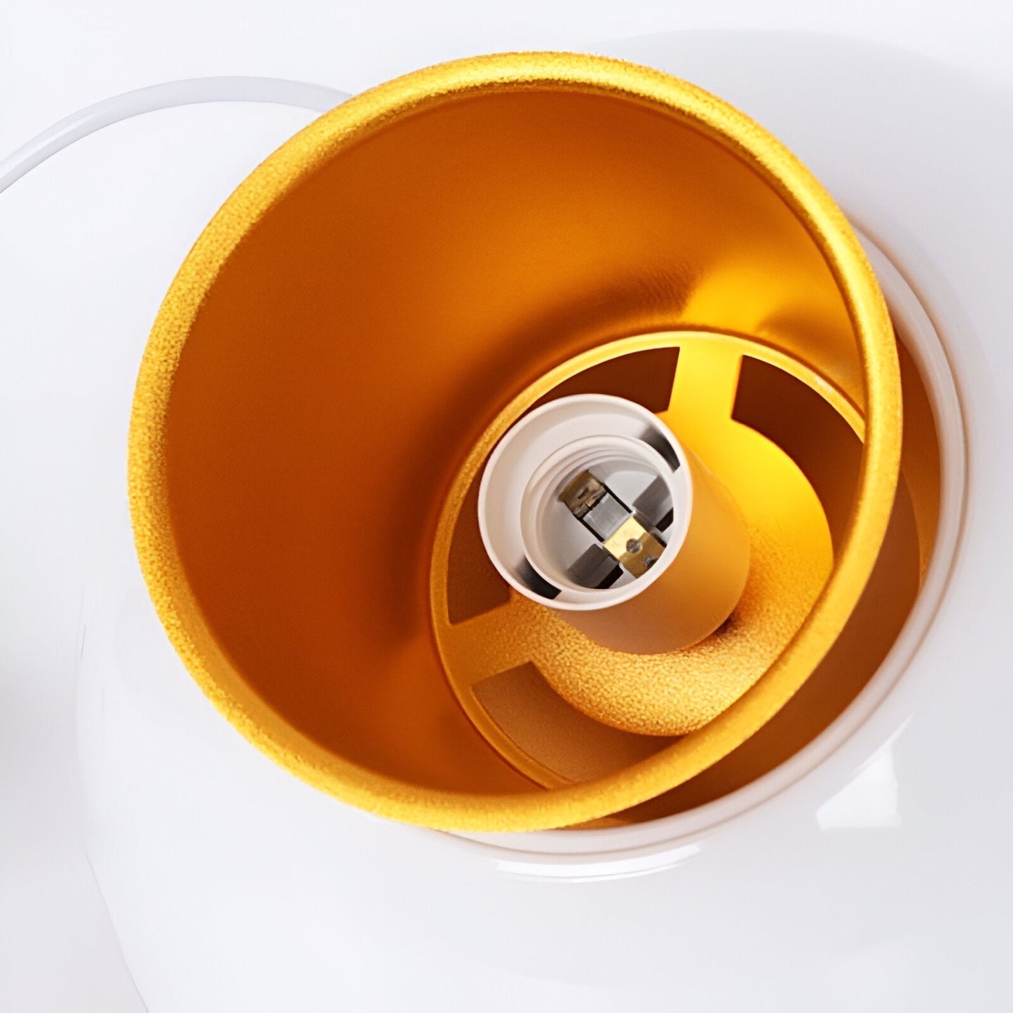 Lampe Apfel Suspendue - Noir et Blanc - E27
