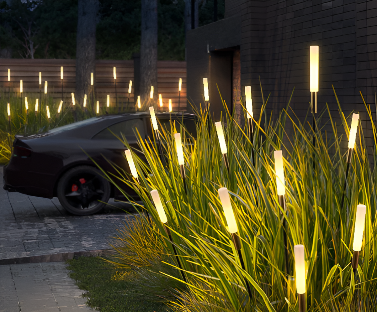 Lampes Extérieures Solaires Modernes – Éclairage Écologique et Élégant pour Jardin et Balcon