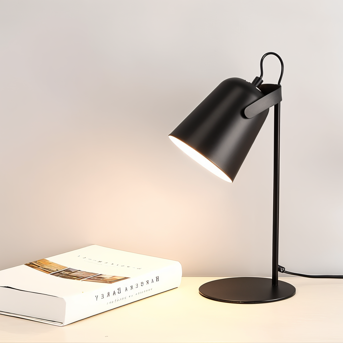 Lampe de Bureau Macaron | Lampe Nordic Ajustable | Éclairage Moderne et Fonctionnel
