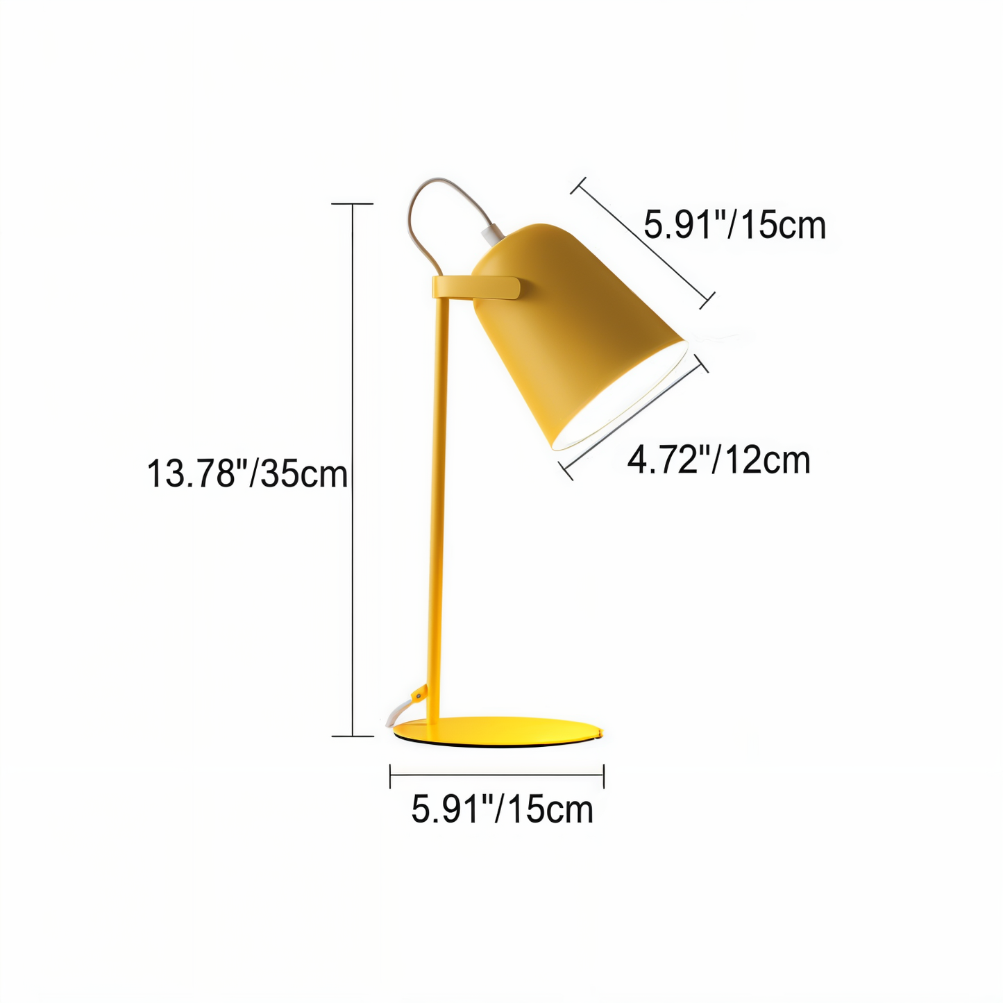Lampe de Bureau Macaron | Lampe Nordic Ajustable | Éclairage Moderne et Fonctionnel