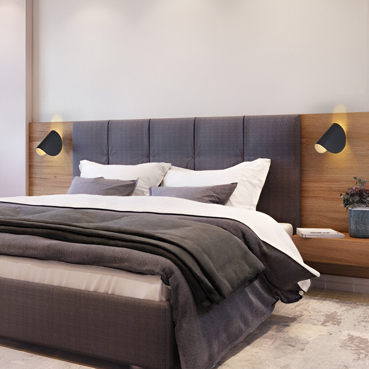 Applique Murale Pivotante Twist, Métal, Design Moderne