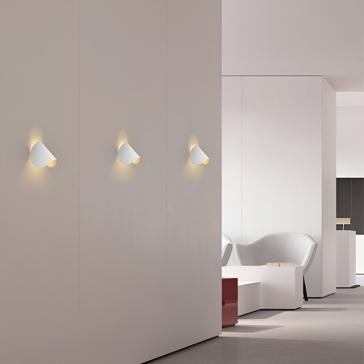 Applique Murale Pivotante Twist, Métal, Design Moderne