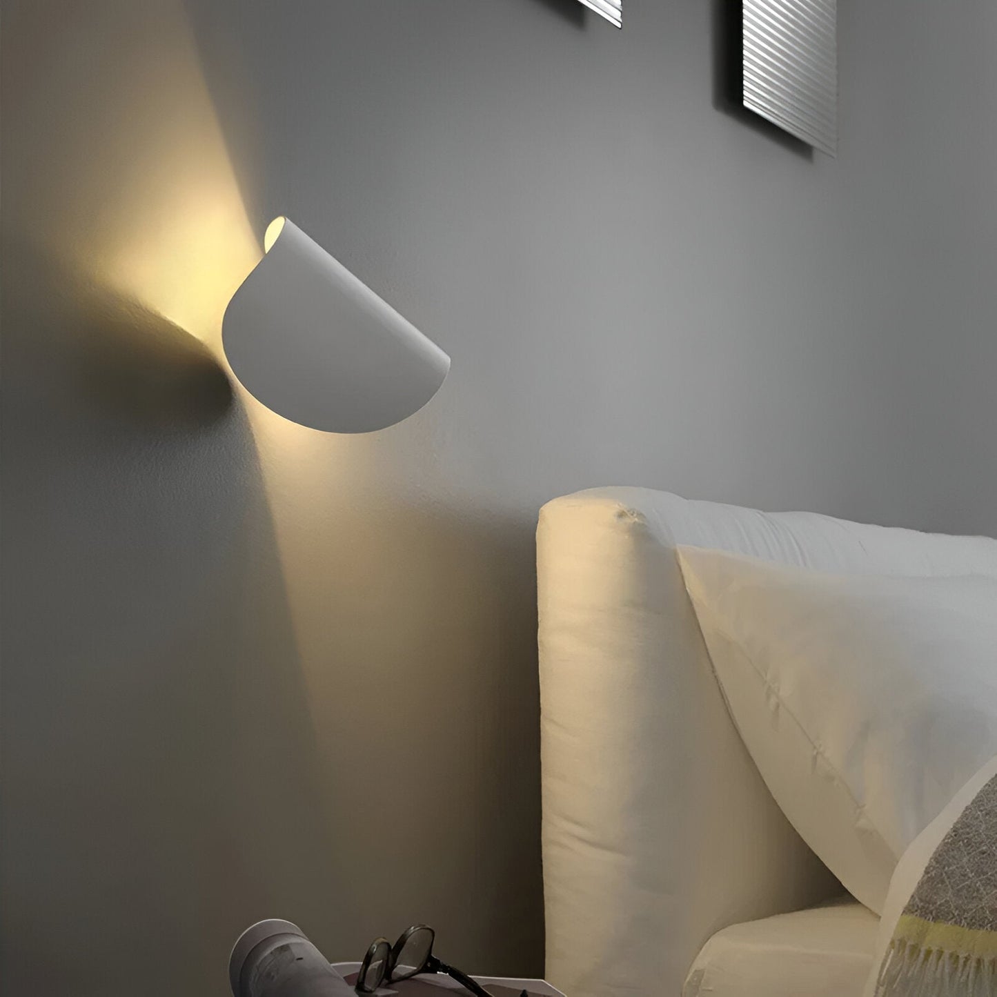 Applique Murale Pivotante Twist, Métal, Design Moderne
