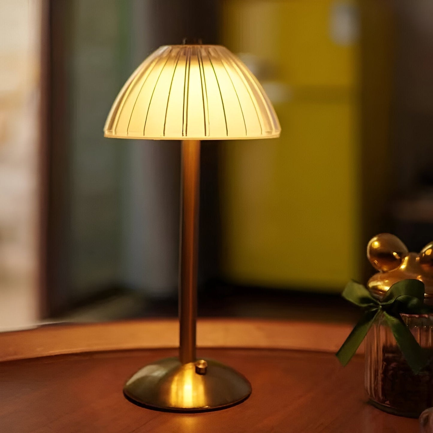 Lampe de Table LED Sans Fil, Design Vintage, Rechargeable