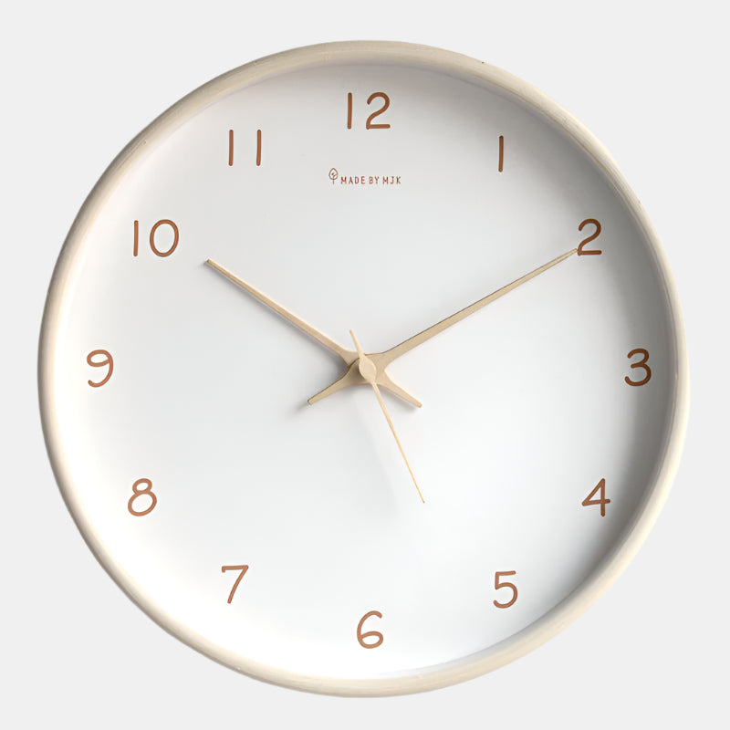 Horloge Murale Silencieuse, Design Minimaliste