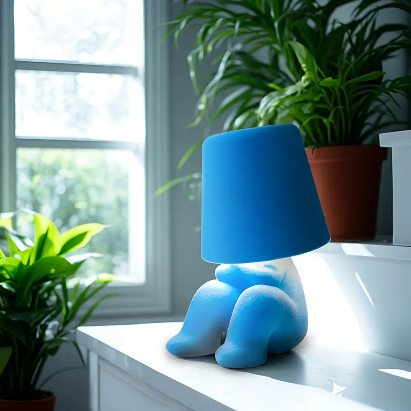 Lampe LED Rechargeable Design Personnage Colorée