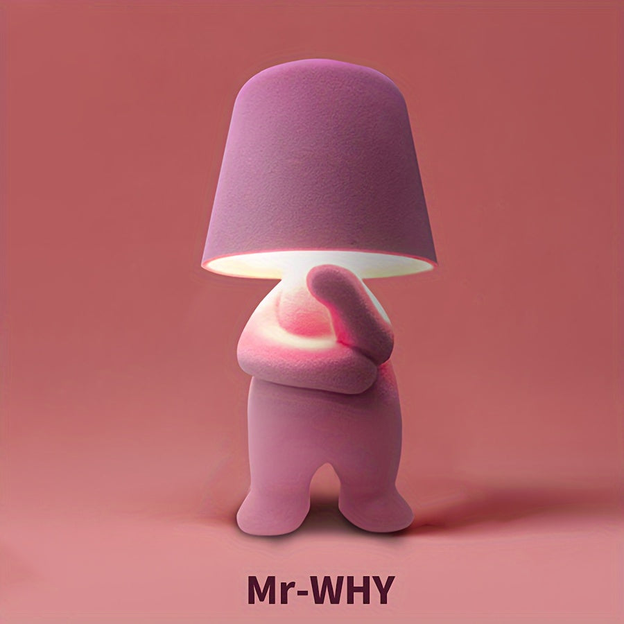 Lampe LED Rechargeable Design Personnage Colorée