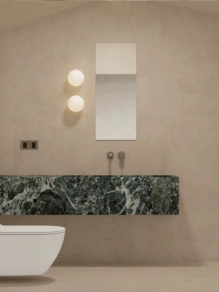 Applique Murale LED Verre Mat, Ø12–20cm, 2700–4000K