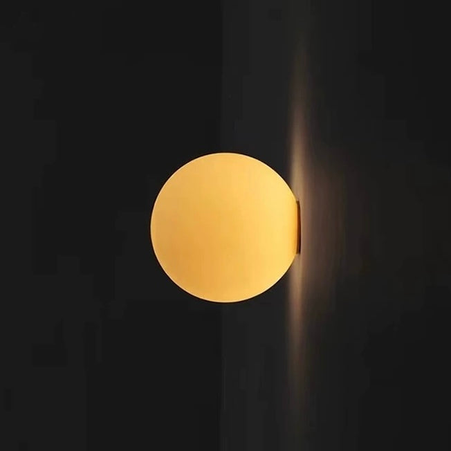 Applique Murale LED Verre Mat, Ø12–20cm, 2700–4000K