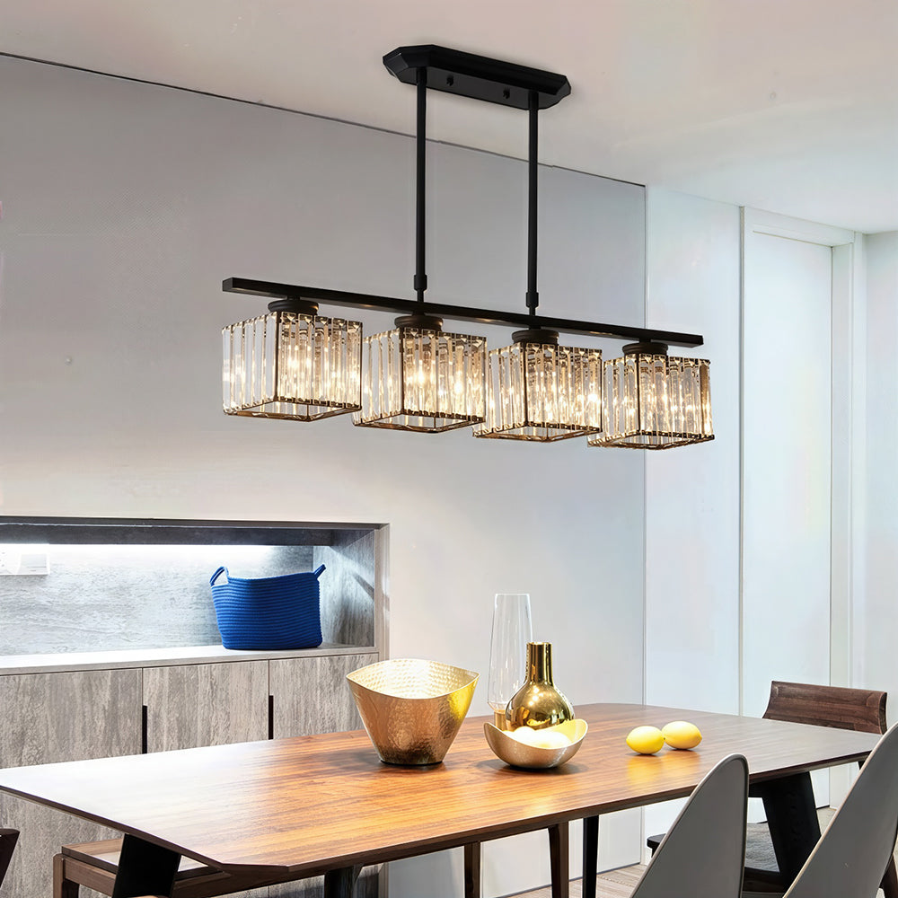 Lampes Suspendues Nordic | Designer à Multi-Têtes en Verre pour Îlot