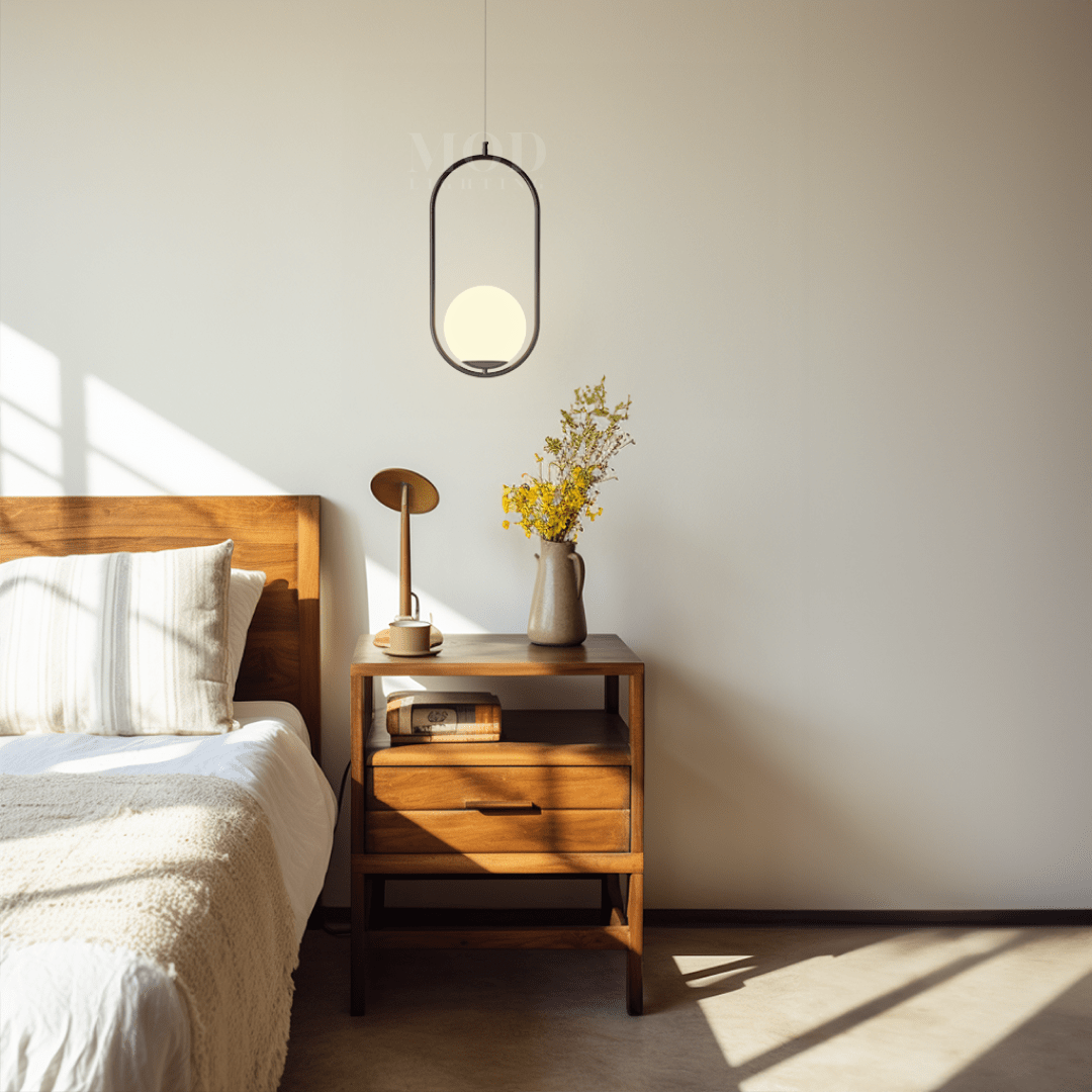 Suspension Nordique LED Design Fer Doré Verre IP20