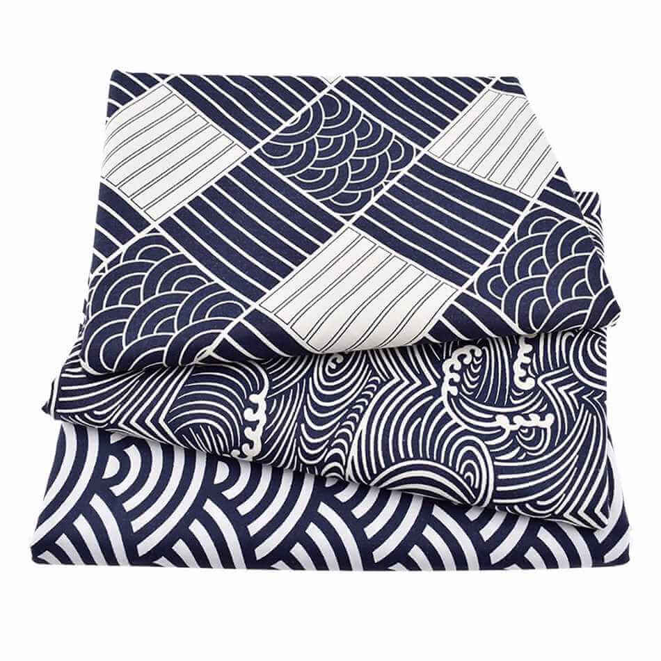 Nappe Rectangulaire en Lin – Élégance Japonaise pour une Table Raffinée