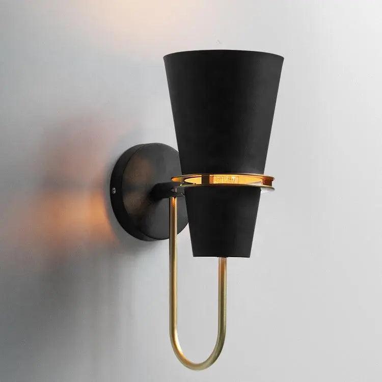 Applique Murale Nordique LED Design en Fer Coloré