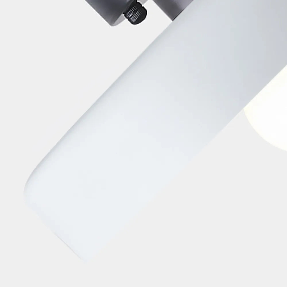Plafonnier LED Semi-Encastré, Cercle Design, Ø35cm, Style Mid-Century