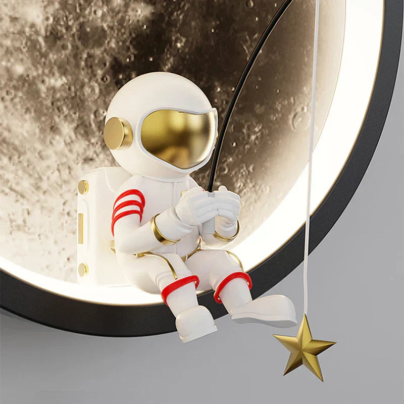 Rayon de lune - Lampe Murale LED en Forme de Lune